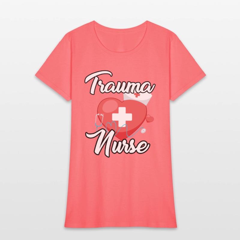 Trauma Nurse Heart Outfit Critical Care