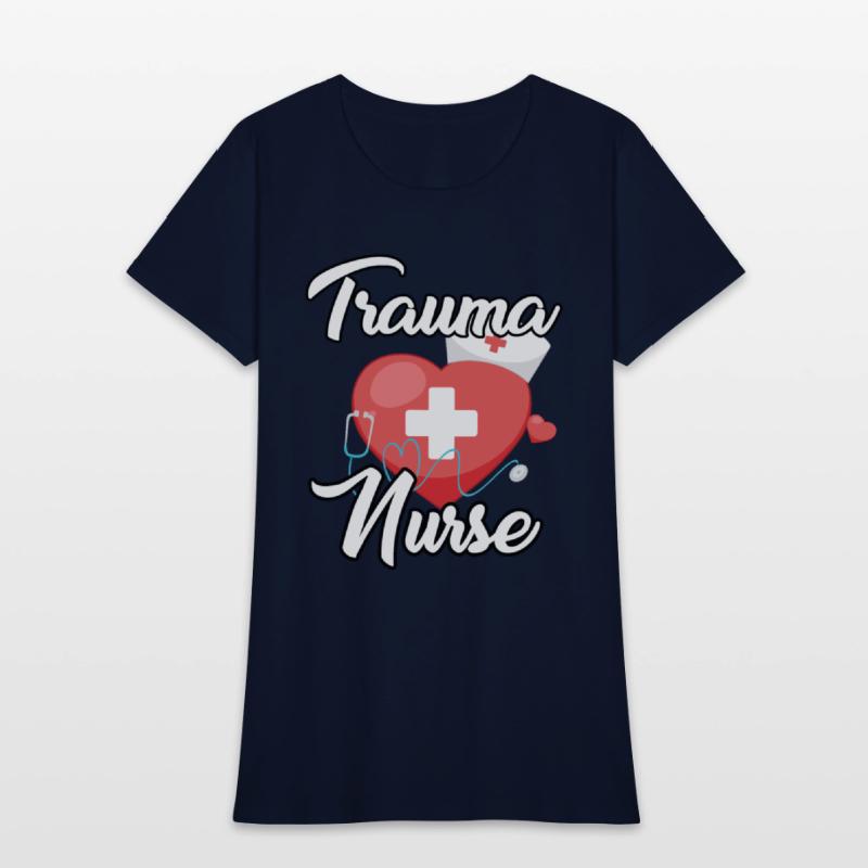 Trauma Nurse Heart Outfit Critical Care
