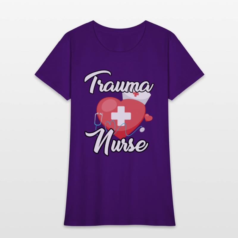 Trauma Nurse Heart Outfit Critical Care