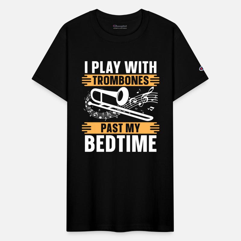 Trombone I Play With Trombones Musical Instrument