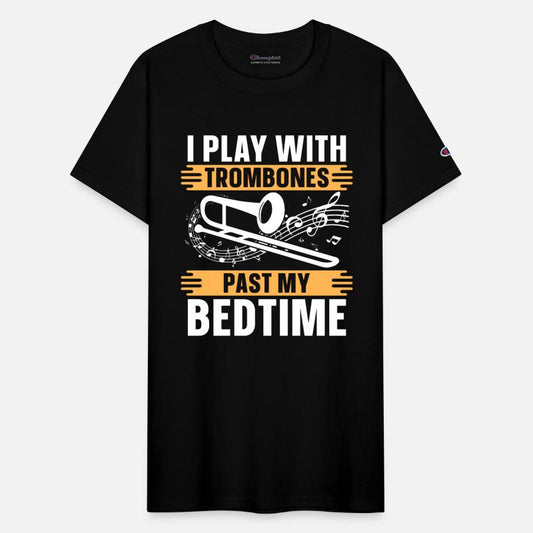 Trombone I Play With Trombones Musical Instrument