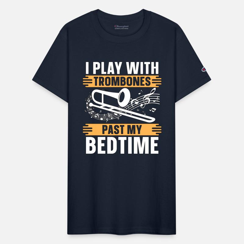 Trombone I Play With Trombones Musical Instrument