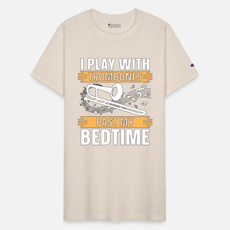 Trombone I Play With Trombones Musical Instrument