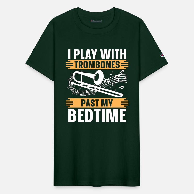 Trombone I Play With Trombones Musical Instrument