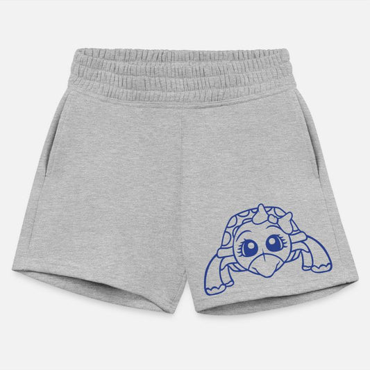 Turtle woman female pretty bow girl cute drawing