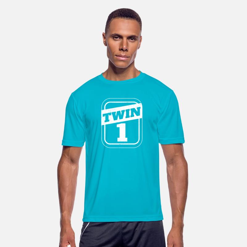 Twin 1 Twins Siblings Funny Gift Idea
