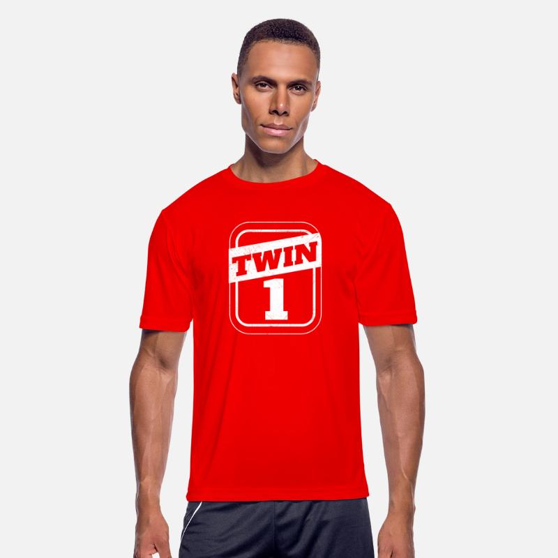 Twin 1 Twins Siblings Funny Gift Idea