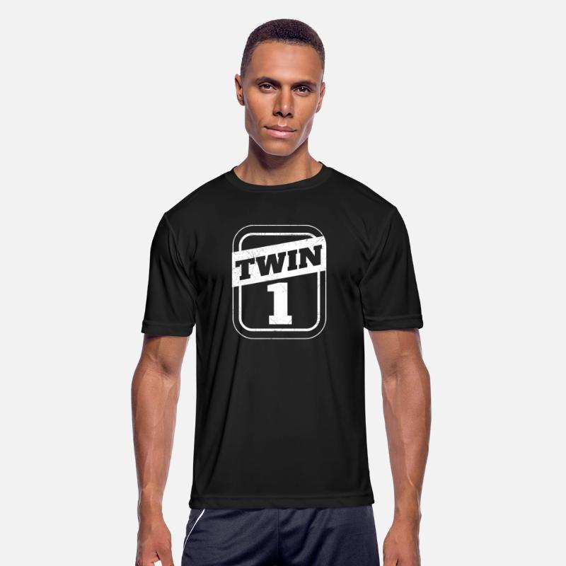 Twin 1 Twins Siblings Funny Gift Idea