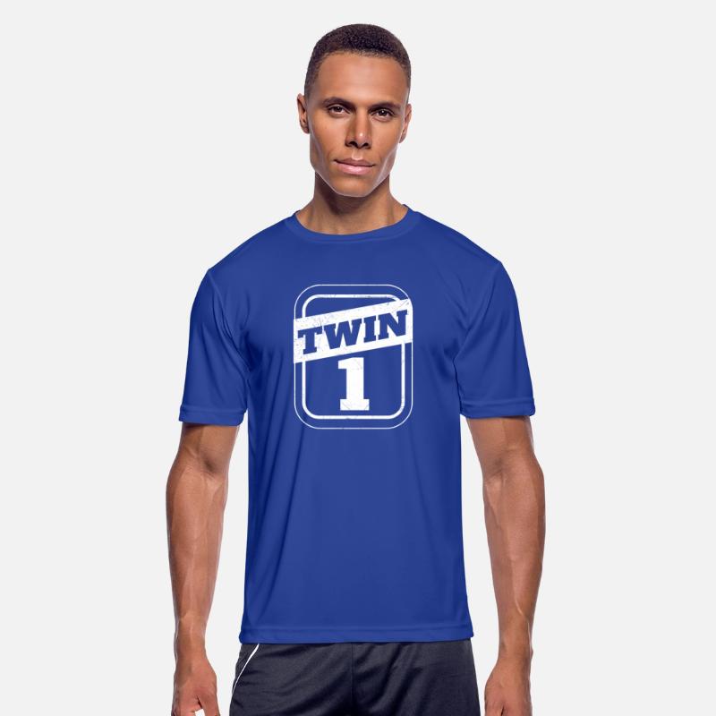 Twin 1 Twins Siblings Funny Gift Idea