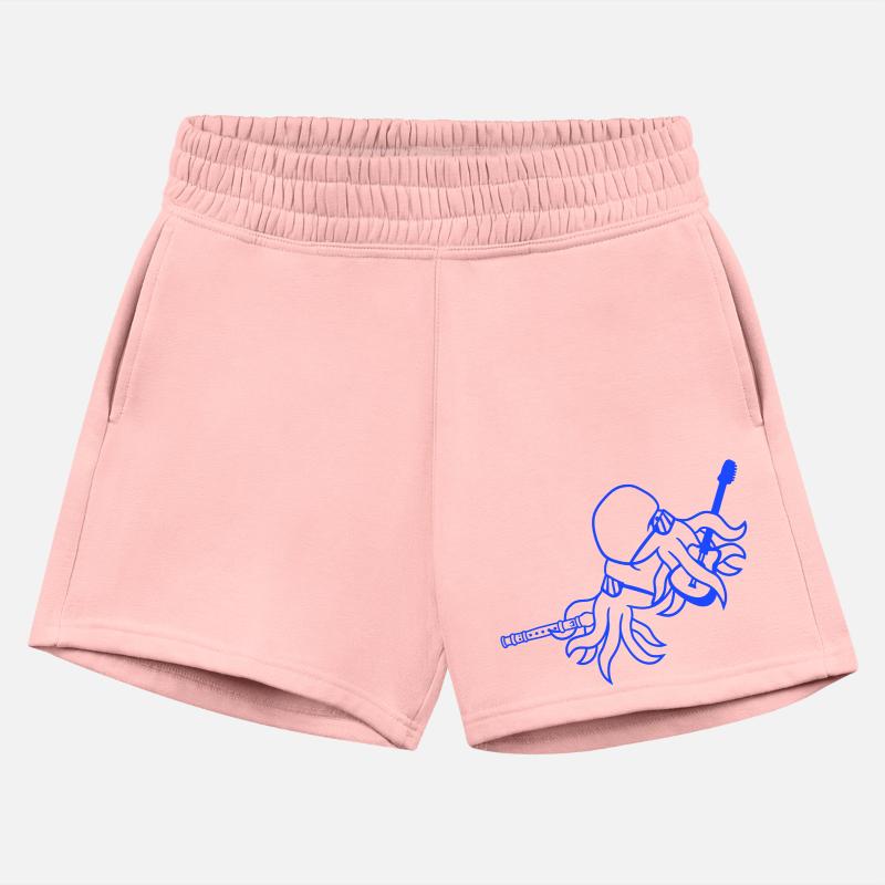 Two Octopus Kraken Squid Guitar Flute 2 Band Team