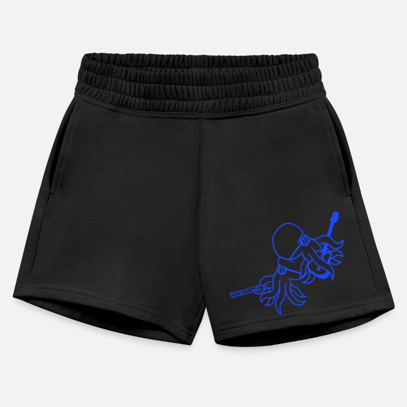 Two Octopus Kraken Squid Guitar Flute 2 Band Team