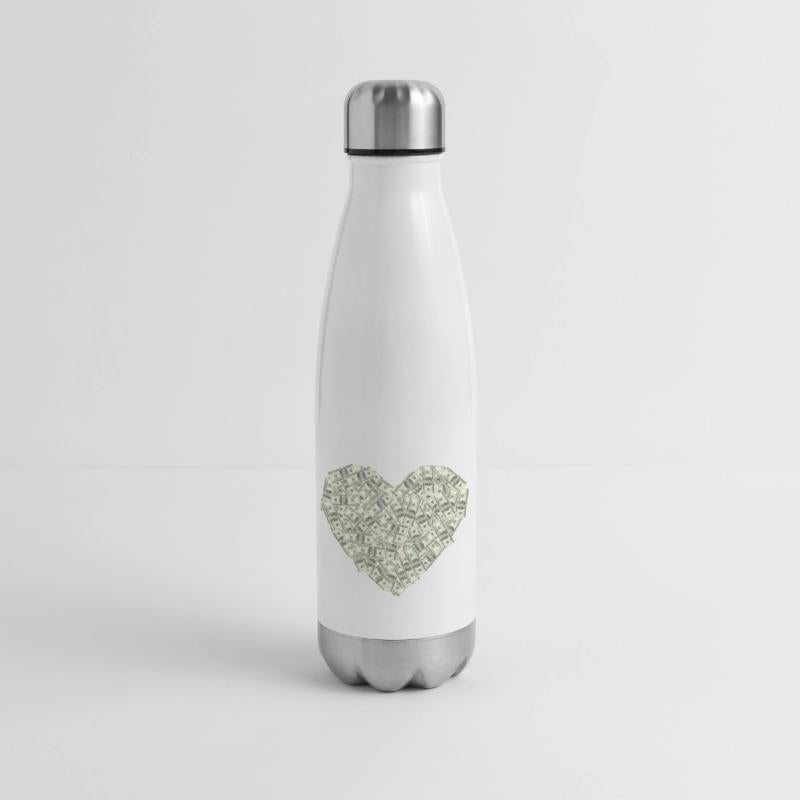 US dollar heart shape, love money