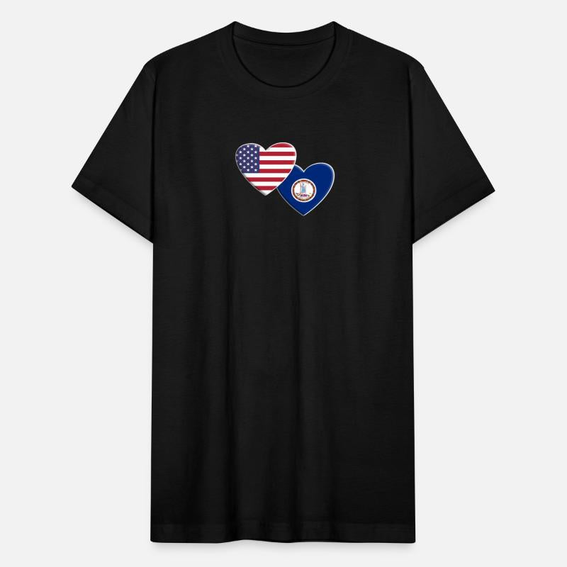 USA American State Of Virginia Flag Patriotic 4th