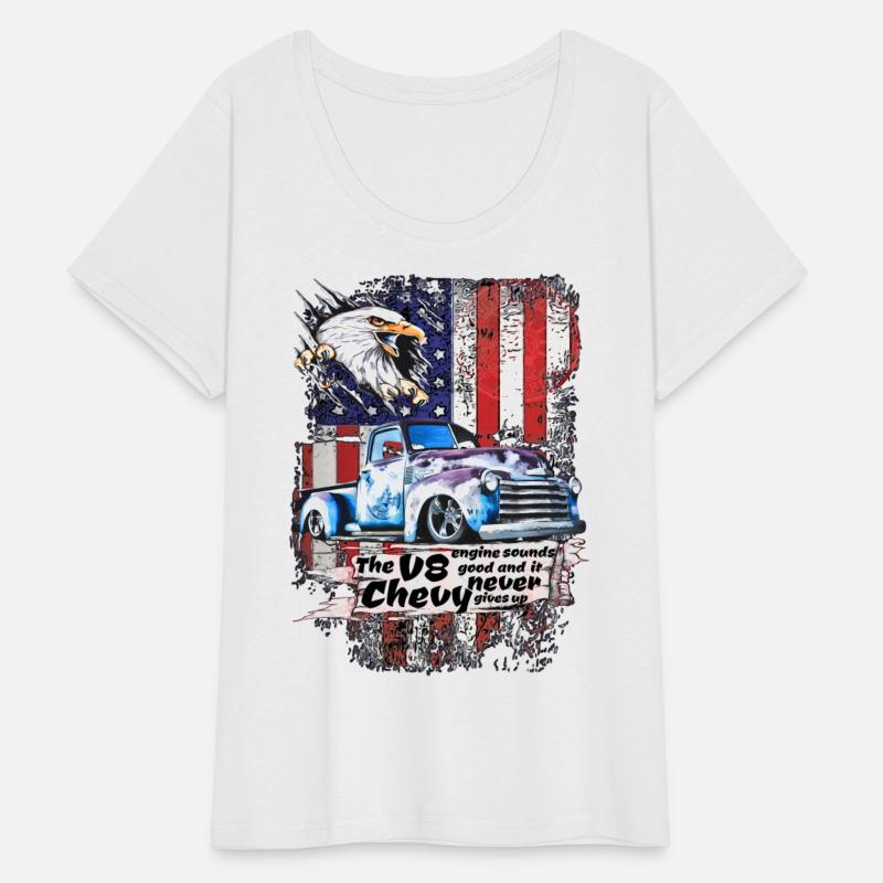 V8 Chevy Sound System Pickup Truck cool message