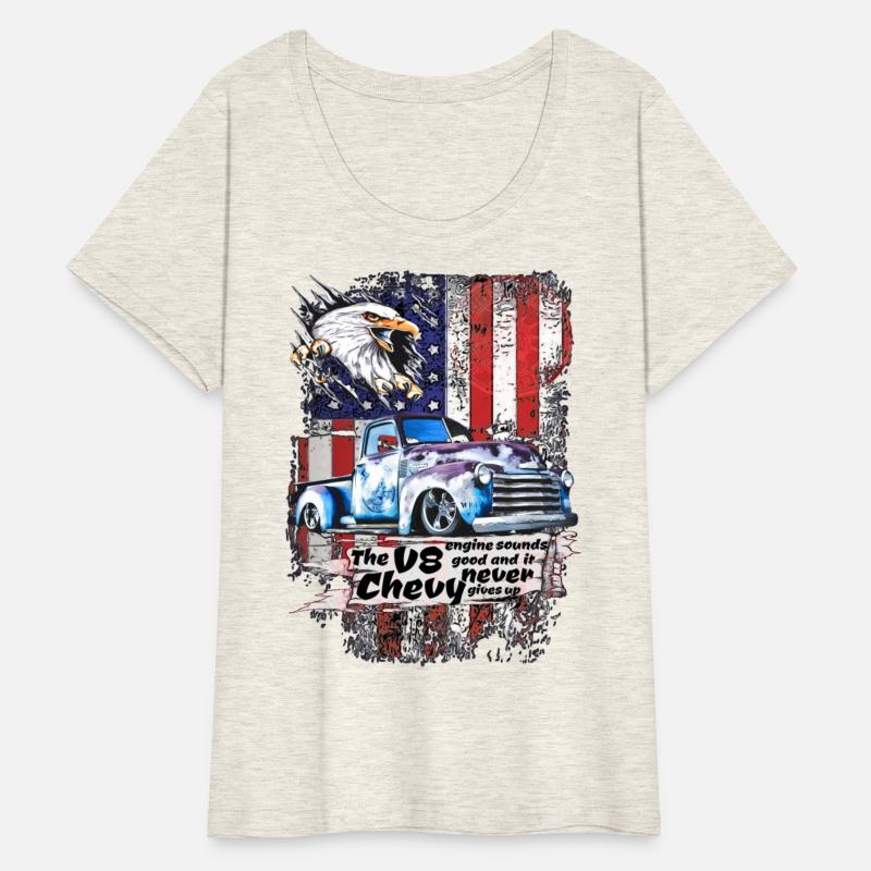 V8 Chevy Sound System Pickup Truck cool message