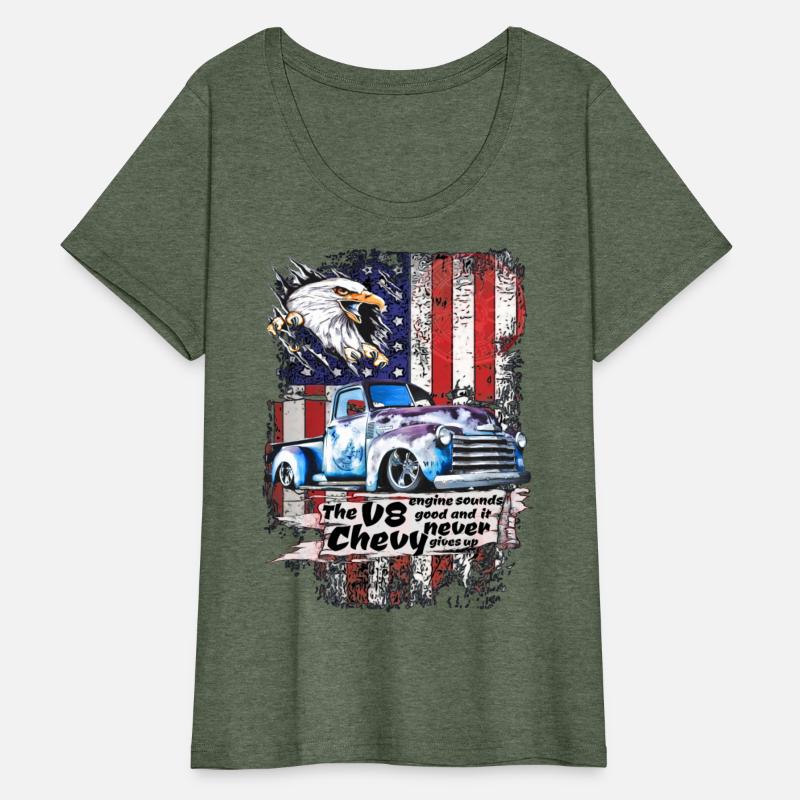 V8 Chevy Sound System Pickup Truck cool message