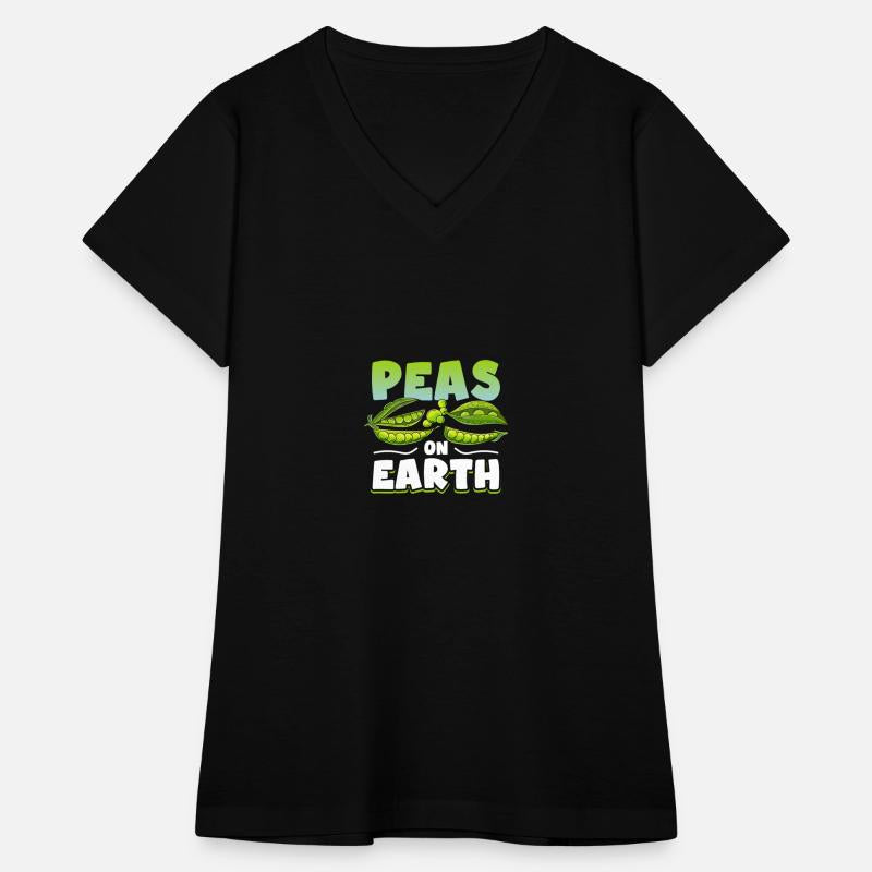 Vegan Peas On Earth Funny Vegetarian
