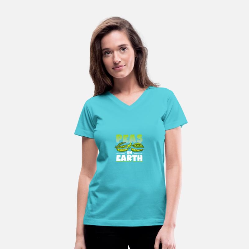 Vegan Peas On Earth Funny Vegetarian