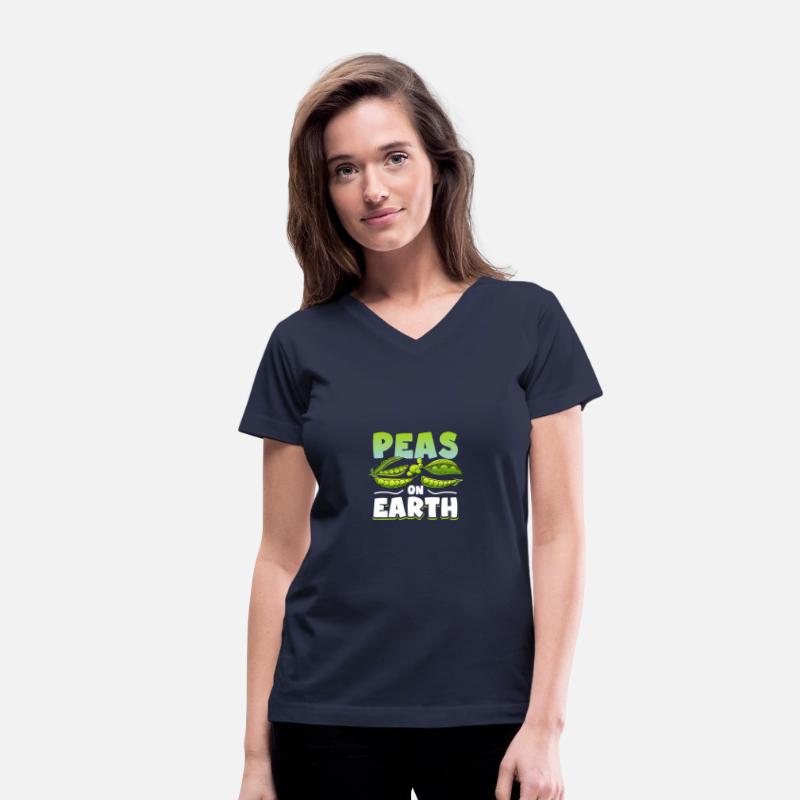 Vegan Peas On Earth Funny Vegetarian