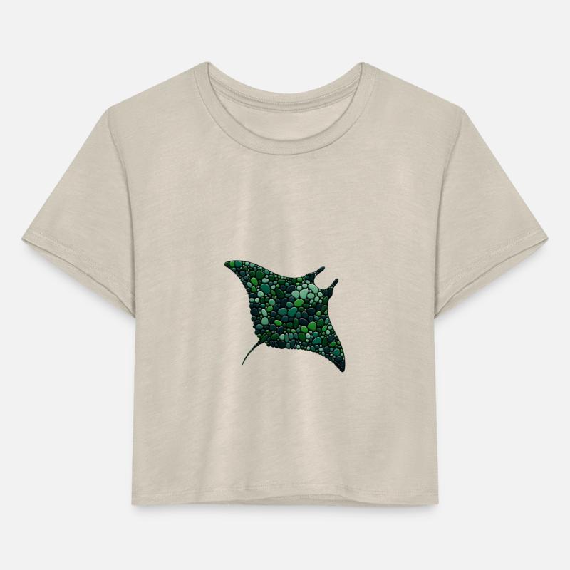 Verdant Ray Pebble Mosaic