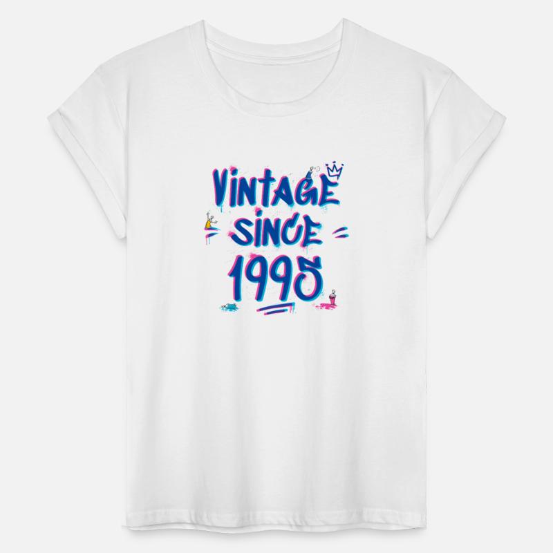 Vintage Since 1995 Graffiti Glitch 30th Bday