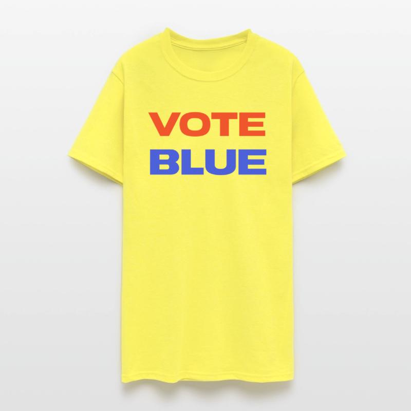 Vote Blue Democratic Party Liberal Voting