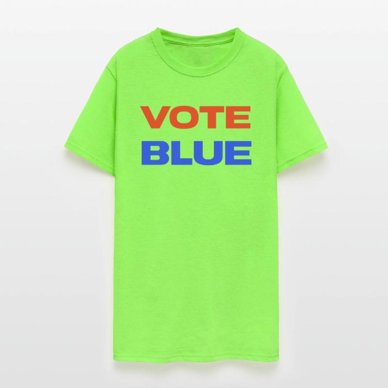 Vote Blue Democratic Party Liberal Voting