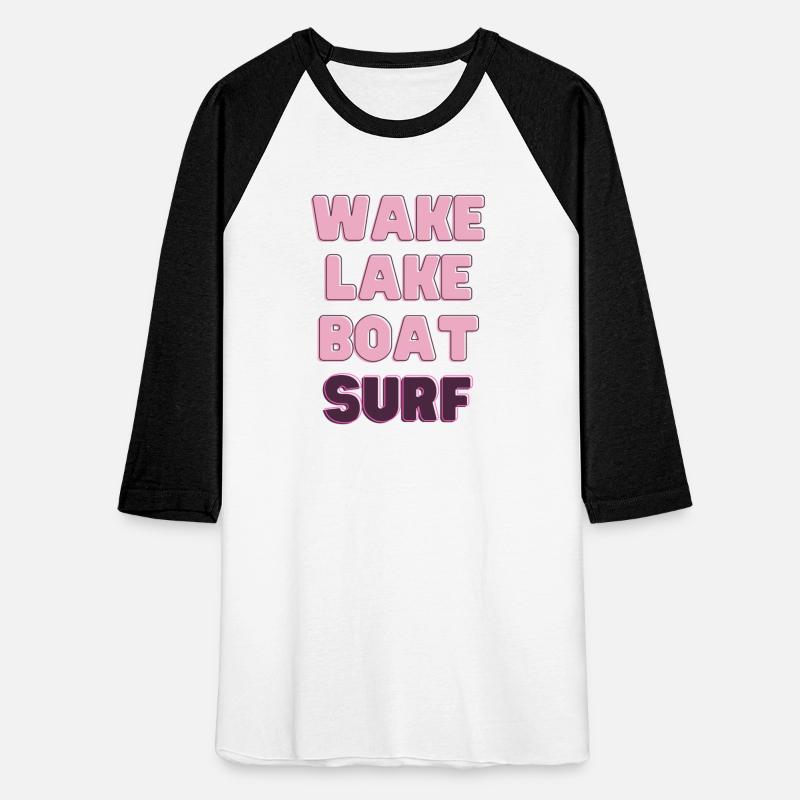 Wake Lake Boat Surf, Retro Wakesurf Board Surfer