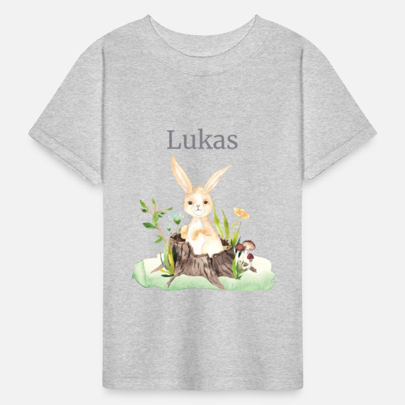 Waldtier Deer Hare Hedgehog Flowers Name Lukas