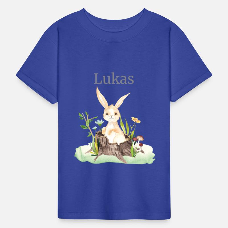 Waldtier Deer Hare Hedgehog Flowers Name Lukas