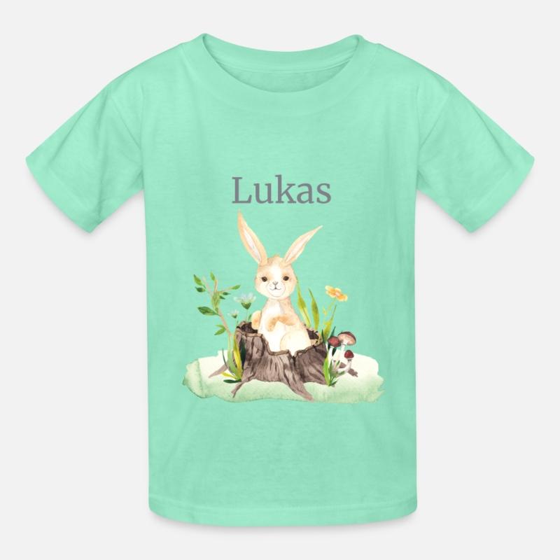 Waldtier Deer Hare Hedgehog Flowers Name Lukas