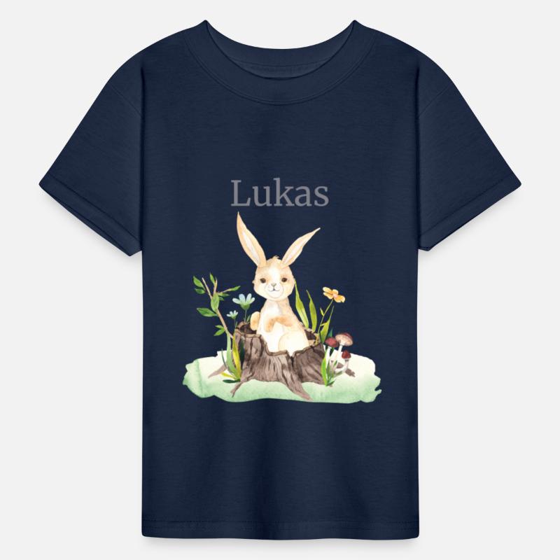 Waldtier Deer Hare Hedgehog Flowers Name Lukas