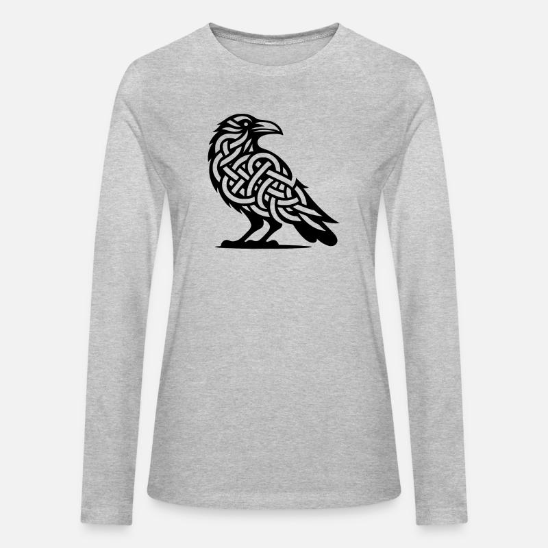 Wild Crow Bird Celtic Tattoo Knot Style