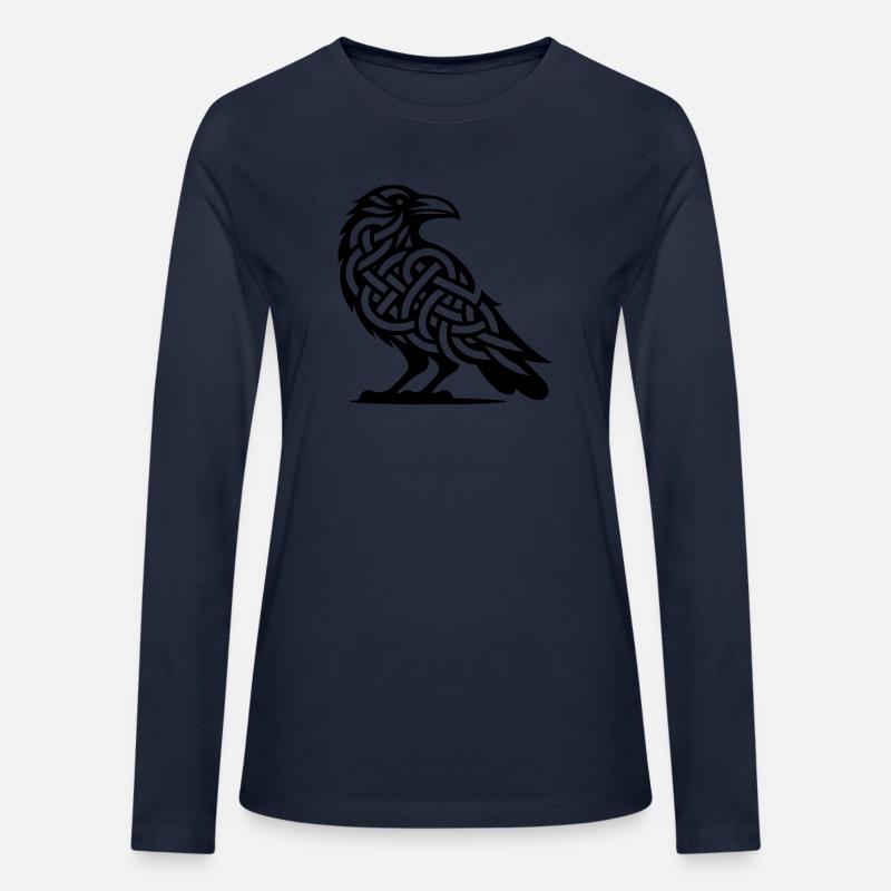 Wild Crow Bird Celtic Tattoo Knot Style