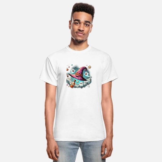 Witch's Hat in the Halloween Sky