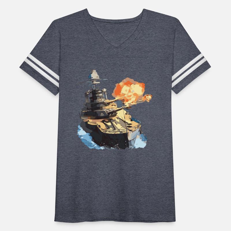 WW2 Battleships In Action