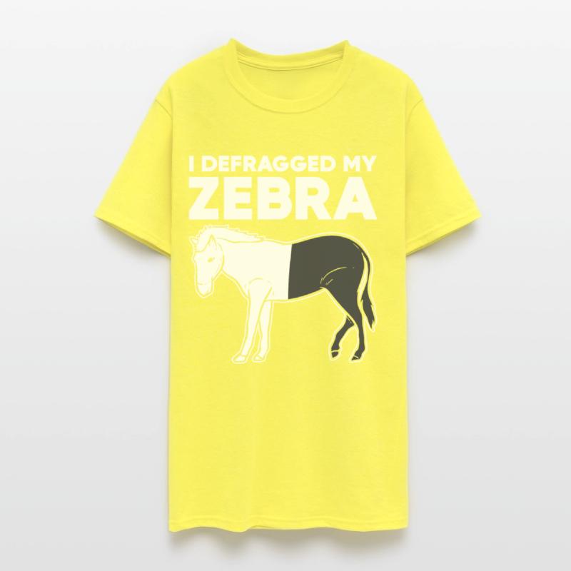 Zebra I Defragged My Zebra Programmer Computer