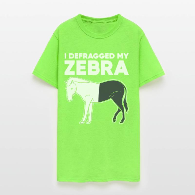 Zebra I Defragged My Zebra Programmer Computer