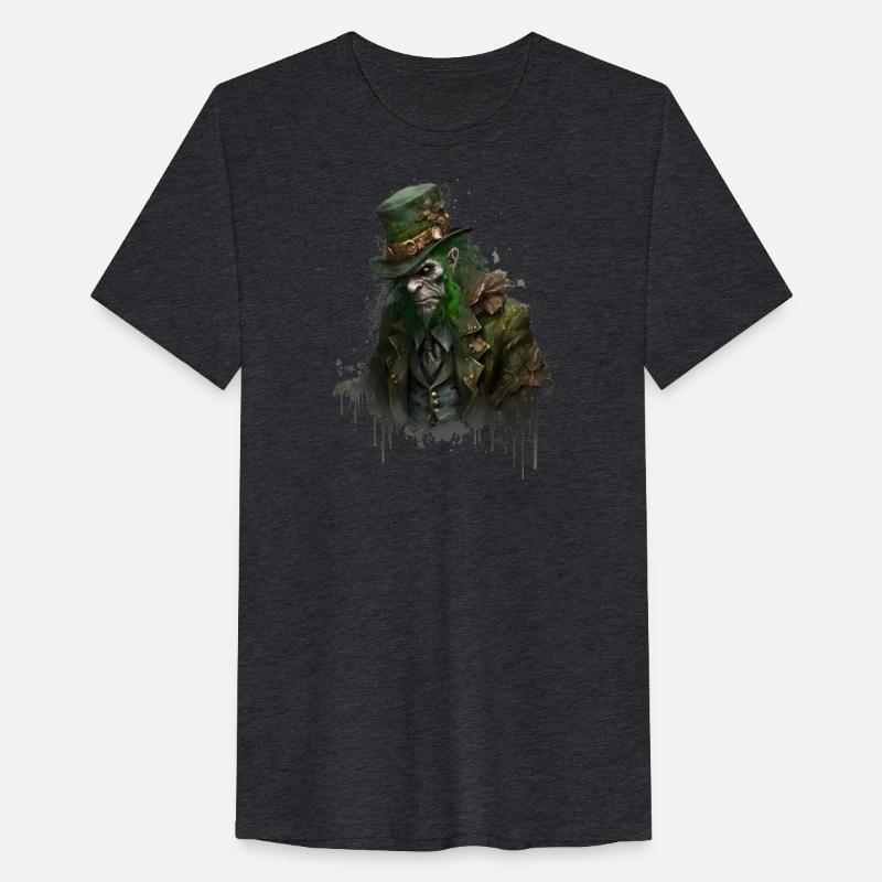 Zombie Leprechaun with top hat