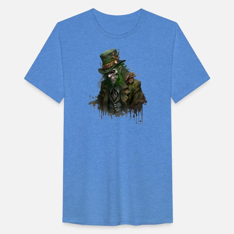 Zombie Leprechaun with top hat
