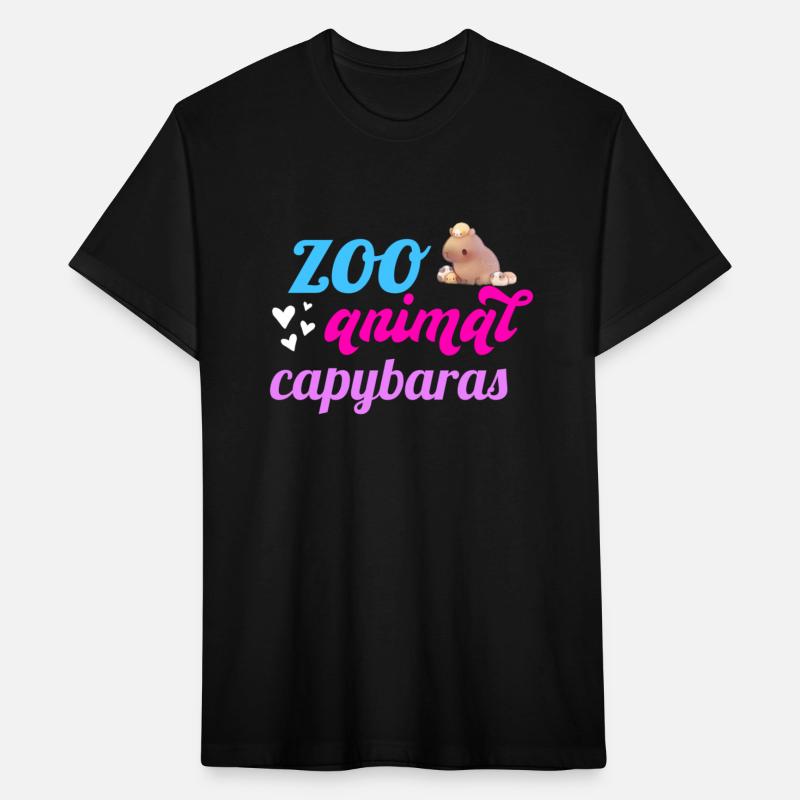 zoo animal capybaras